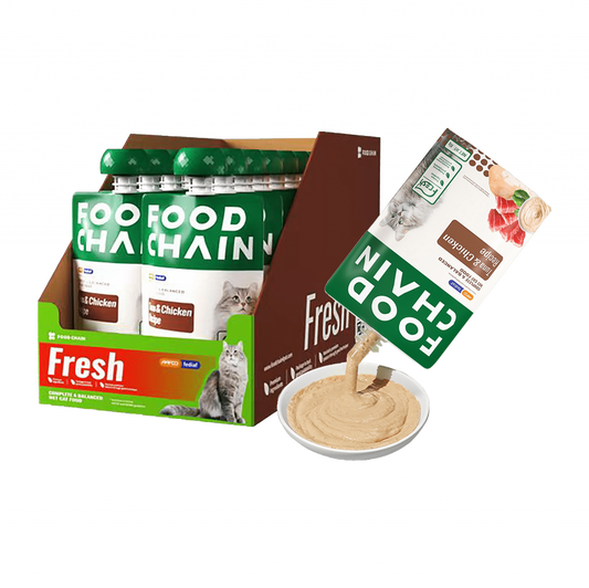 FOOD CHAIN 全營養貓用生骨肉主食醬包 80g