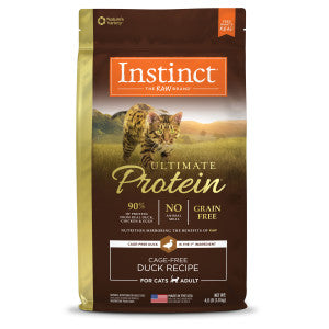 Instinct-Ultimate Protein 頂級蛋白質系列 90%高蛋白-成貓(鴨) 4lbs