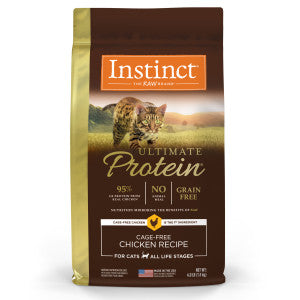 Instinct- Ultimate Protein 頂級蛋白質系列 95%高蛋白-成貓（雞)（4lbs/10lbs）